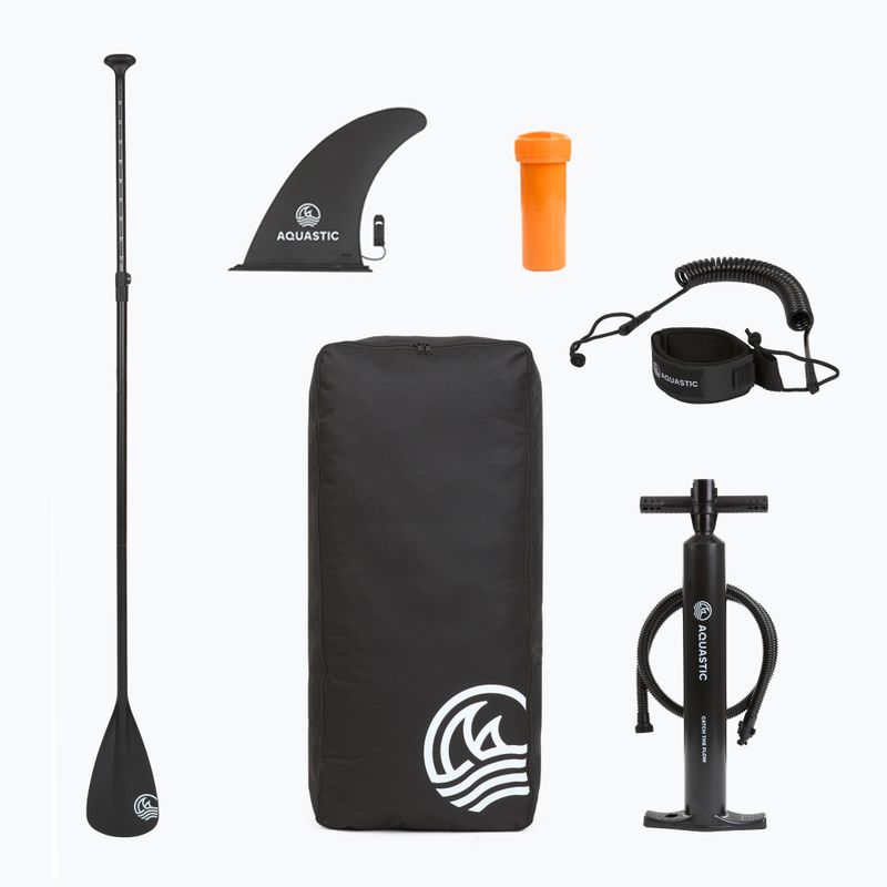 Súprava doska SUP nafukovacia AQUASTIC Taupo 10'8" allround blue 17