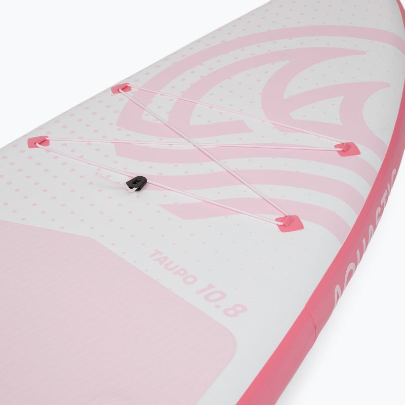 Súprava doska SUP nafukovacia AQUASTIC Taupo 10'8" allround pink 7