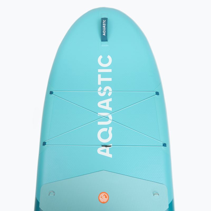 Súprava doska SUP nafukovacia AQUASTIC Tourer 12'0" 2-os green 7