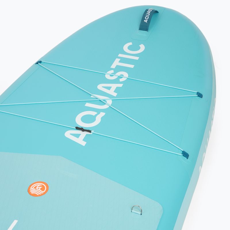 Súprava doska SUP nafukovacia AQUASTIC Tourer 12'0" 2-os green 8