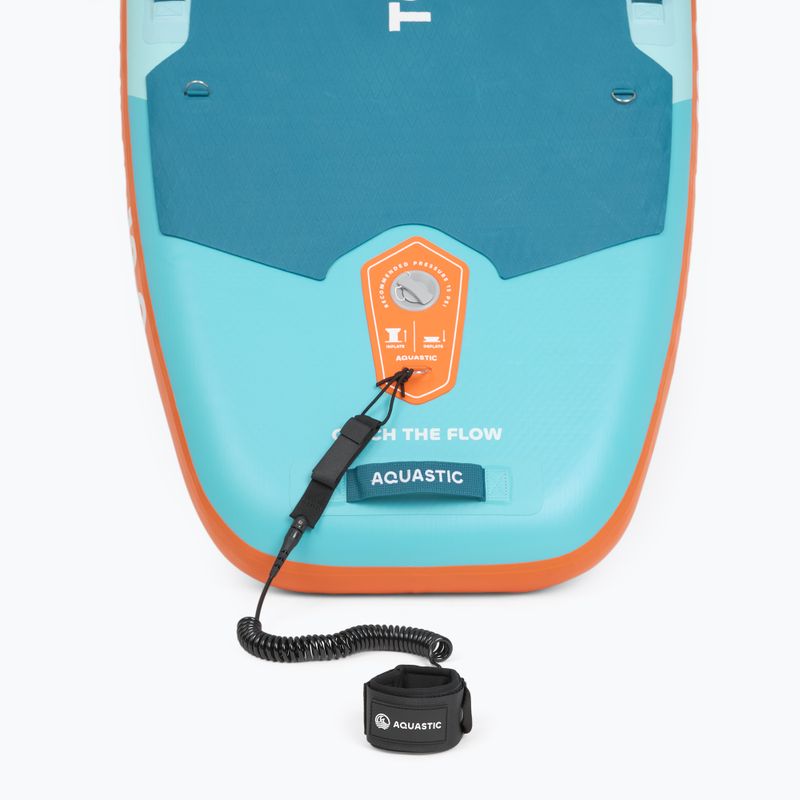 Súprava doska SUP nafukovacia AQUASTIC Tourer 12'0" 2-os green 14