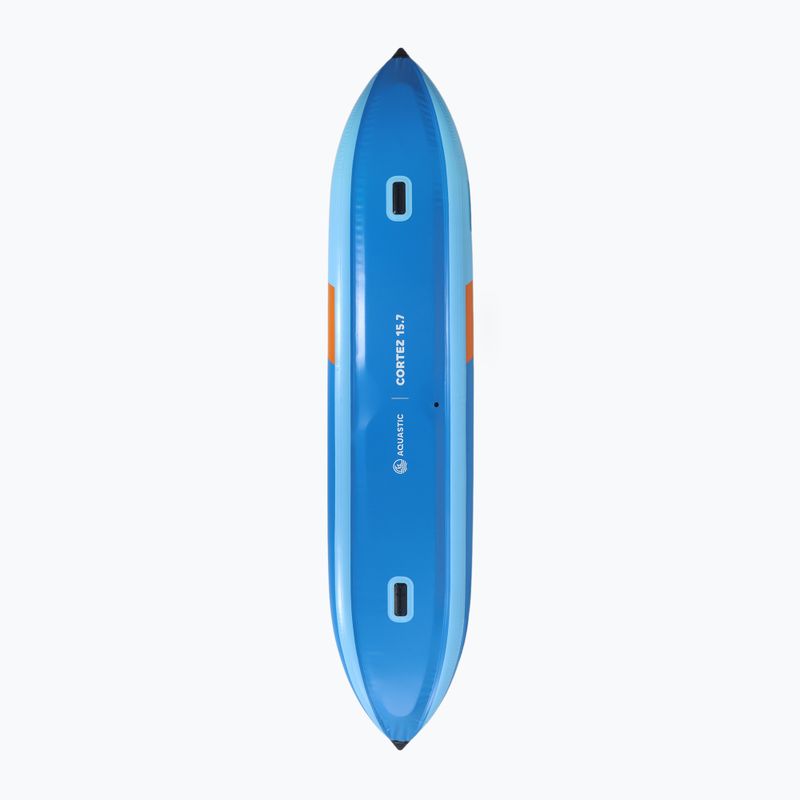 Nafukovací kajak pre 3 osoby AQUASTIC Cortez 15'7" hybrid blue 4