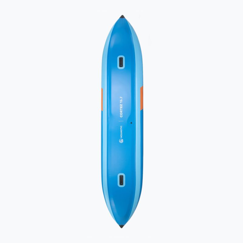 Nafukovací kajak pre 3 osoby AQUASTIC Cortez 15'7" hybrid blue 5