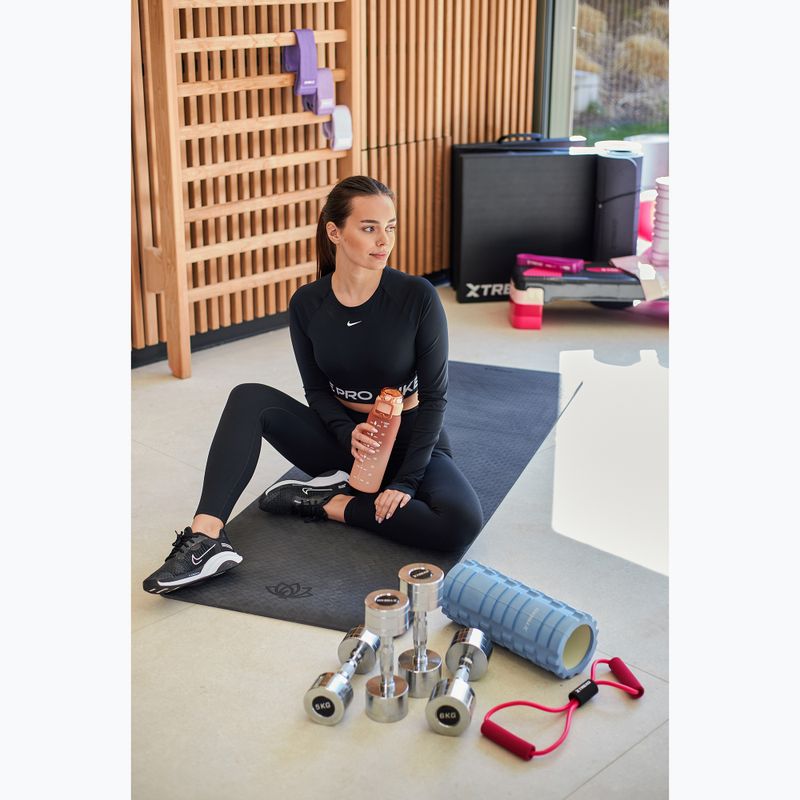 Chrómové činky XTREXO 2x6 kg strieborné 8