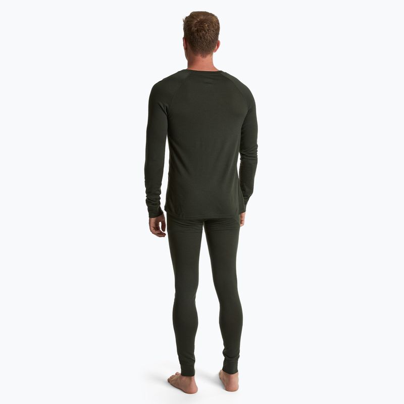 Pánska termo bielizeň WOOLCANO Merino 100% SET0540 green 2