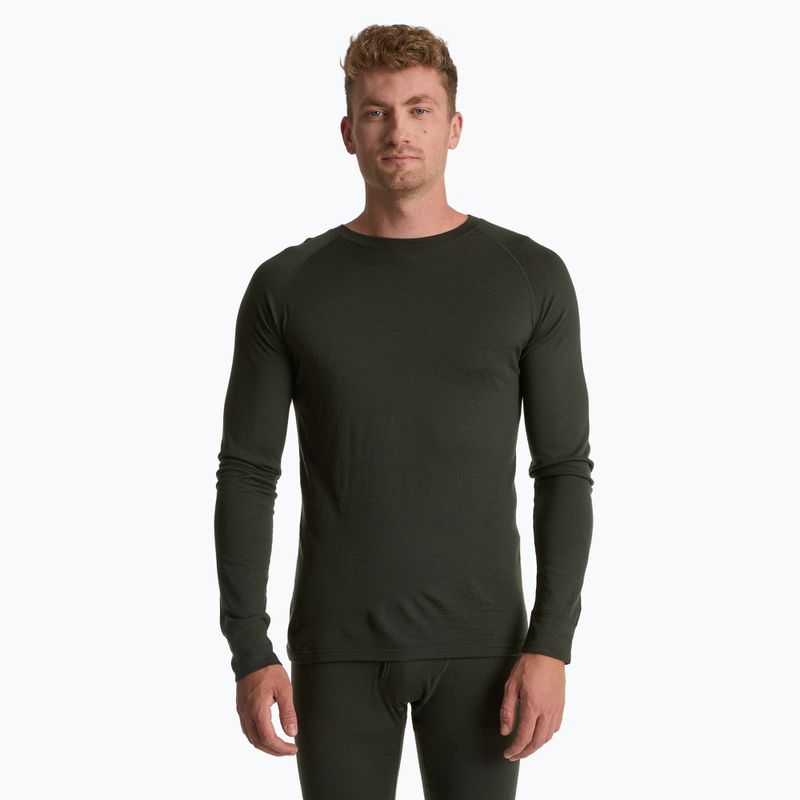 Pánska termo bielizeň WOOLCANO Merino 100% SET0540 green 4