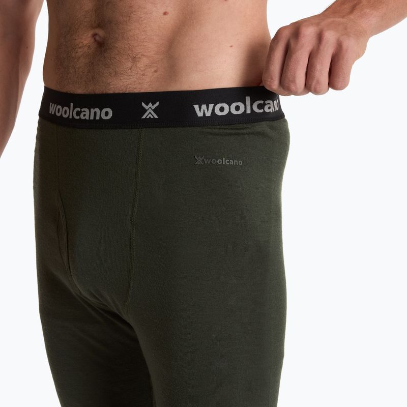 Pánska termo bielizeň WOOLCANO Merino 100% SET0540 green 10