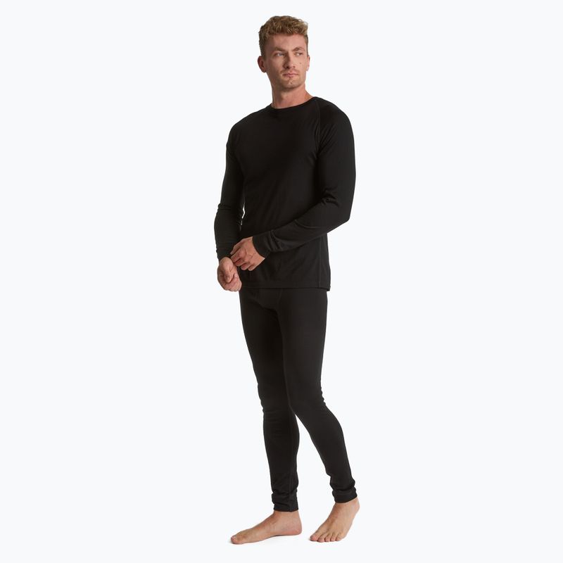 Pánske termo nohavice WOOLCANO 100% Merion PANT0539 black 2
