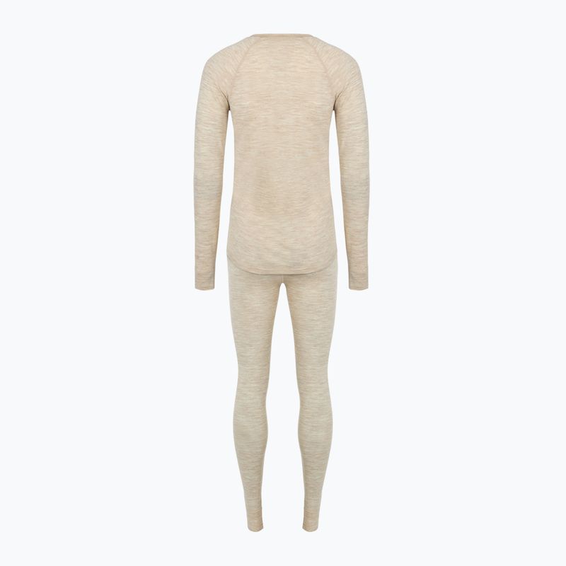 Dámska termo bielizeň WOOLCANO Merino 100% SET0543 beige 11