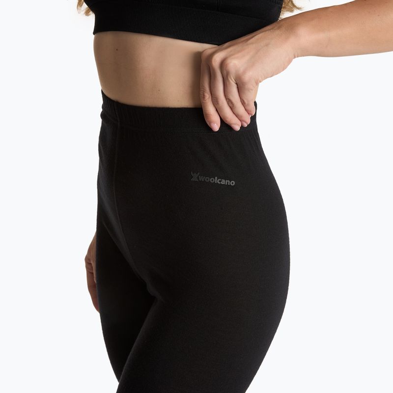Dámske termo nohavice WOOLCANO 100% Merino PANT0542 black 5
