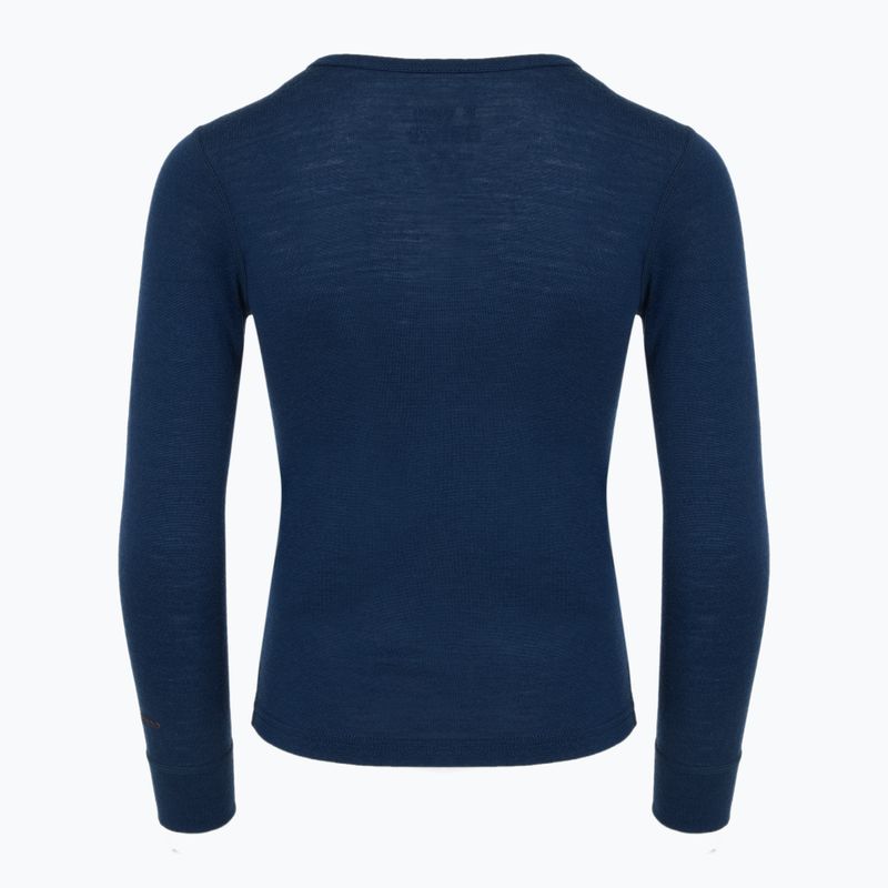 Detská termo bielizeň WOOLCANO Merino 100% SET0683 navy blue 5
