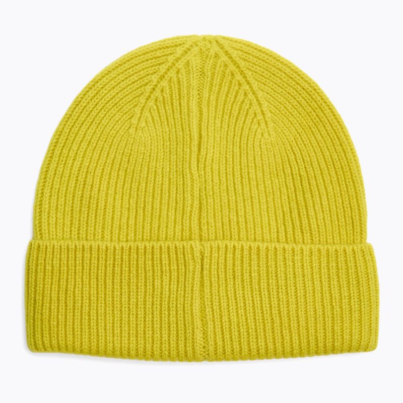 Czapka WOOLCANO MERINO 100% HAT0440 yellow 2