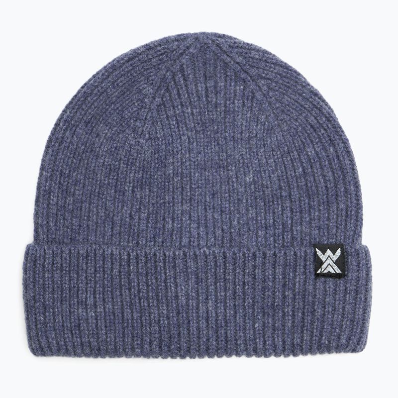 Zimná čiapka WOOLCANO Merino 100% HAT0440 navy blue