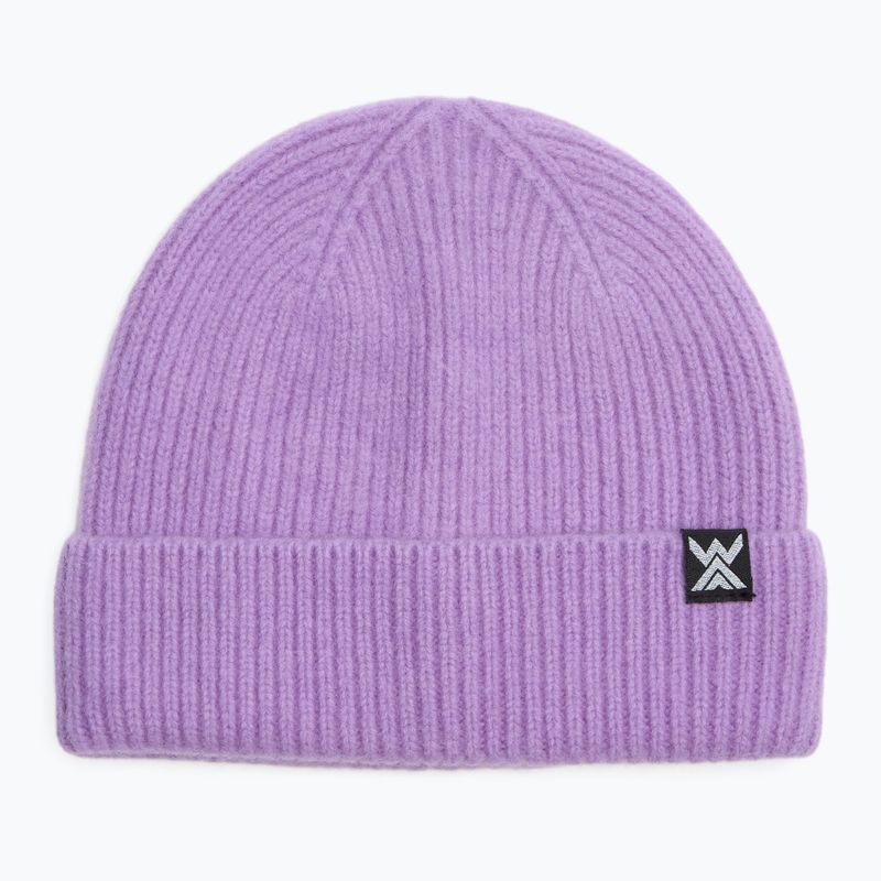 Zimná čiapka WOOLCANO Merino 100% HAT0440 violet