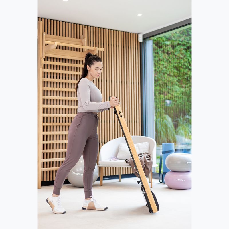 Elektrický bežecký pás XTREXO TXO-W250 Walking Pad black/brown 8