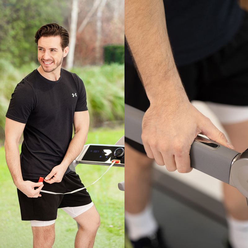 Elektrický bežecký pás XTREXO TXO-X250-S strieborný 7