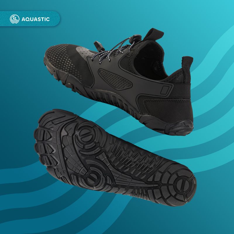 Pánske topánky do vody AQUASTIC Saros black 5