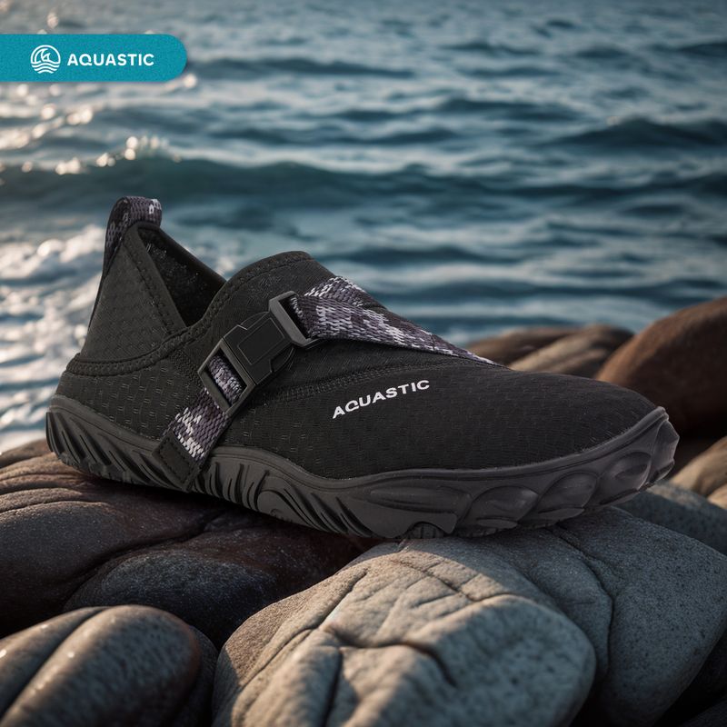 Pánske topánky do vody AQUASTIC Gatun black 3
