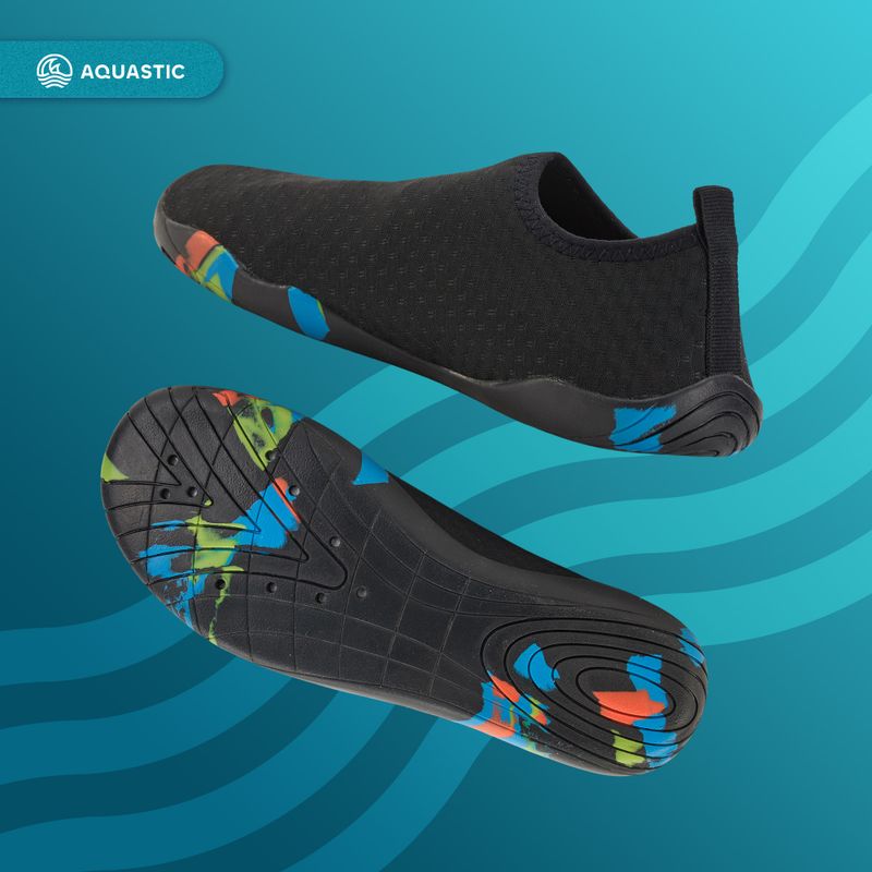 Topánky do vody AQUASTIC Panam black 5