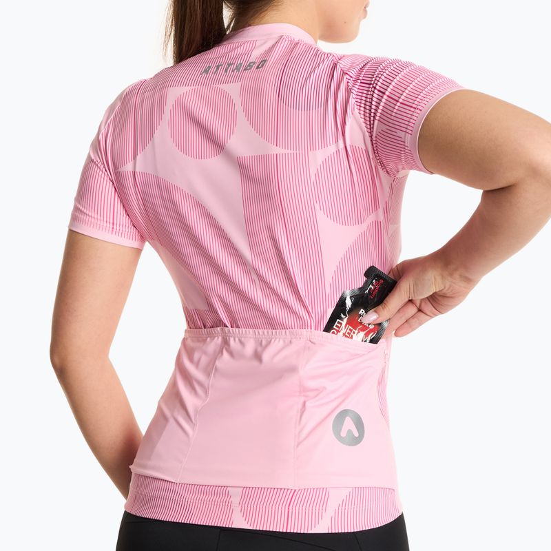 Dámsky cyklistický dres ATTABO Vites WMNS pink 4