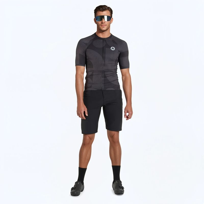 Pánsky cyklistický dres ATTABO Vites black 2