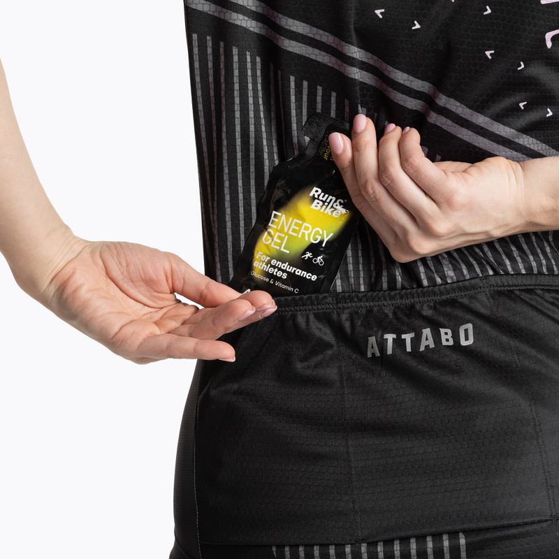 Dámsky cyklistický dres ATTABO Tevi WMNS black/pink 6