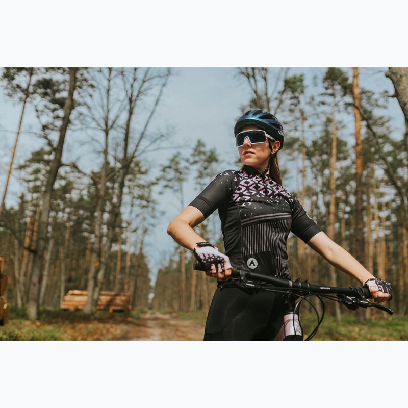 Dámsky cyklistický dres ATTABO Tevi WMNS black/pink 15