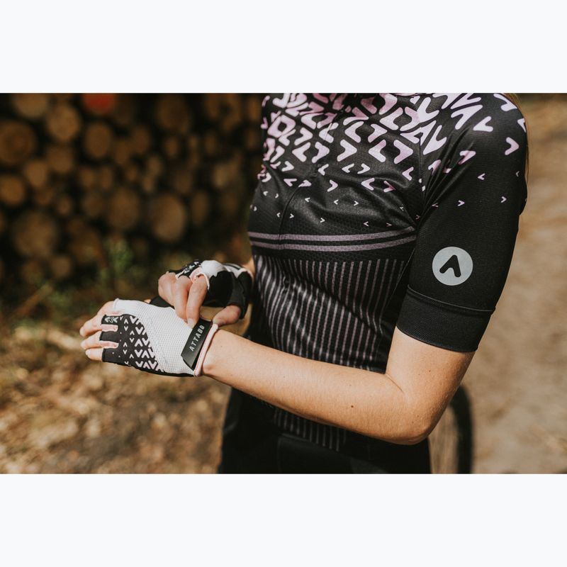 Dámsky cyklistický dres ATTABO Tevi WMNS black/pink 17