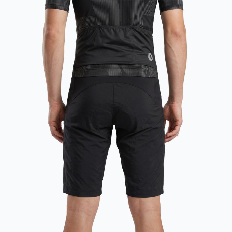 Pánske cyklistické šortky ATTABO Ryst 2v1 black 2