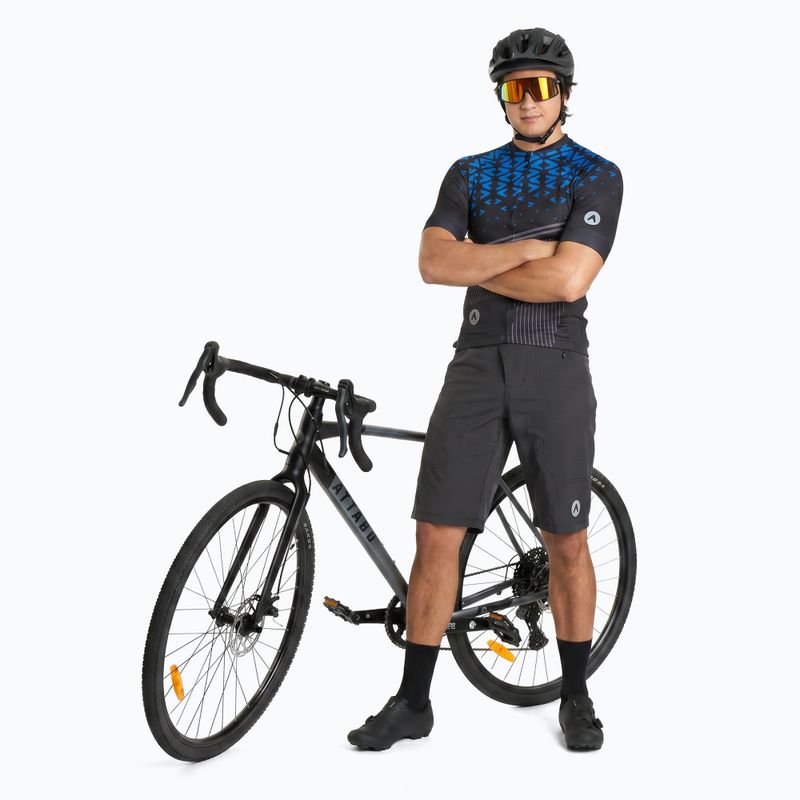 Pánske cyklistické šortky ATTABO Ryst 2v1 black 4