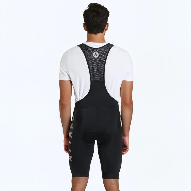 Pánske cyklistické šortky ATTABO Kirun Bib Shorts black 3