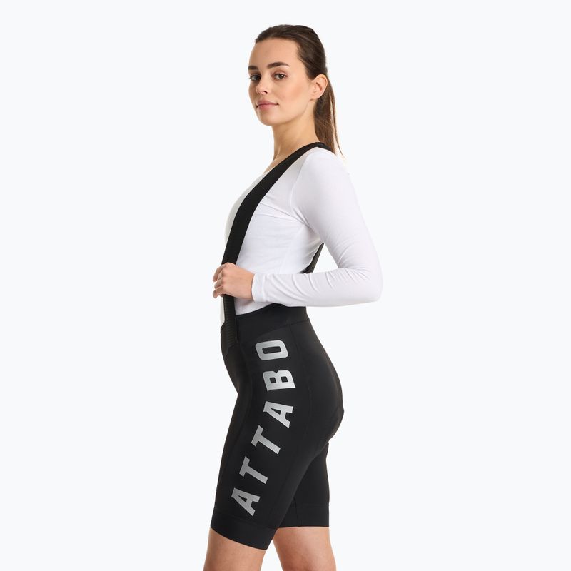 Dámske cyklistické šortky ATTABO Kirun WMNS Bib Shorts black 3