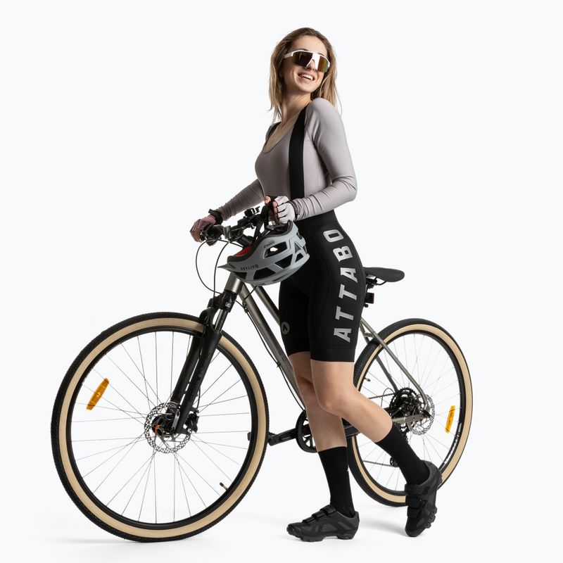 Dámske cyklistické šortky ATTABO Kirun WMNS Bib Shorts black 8
