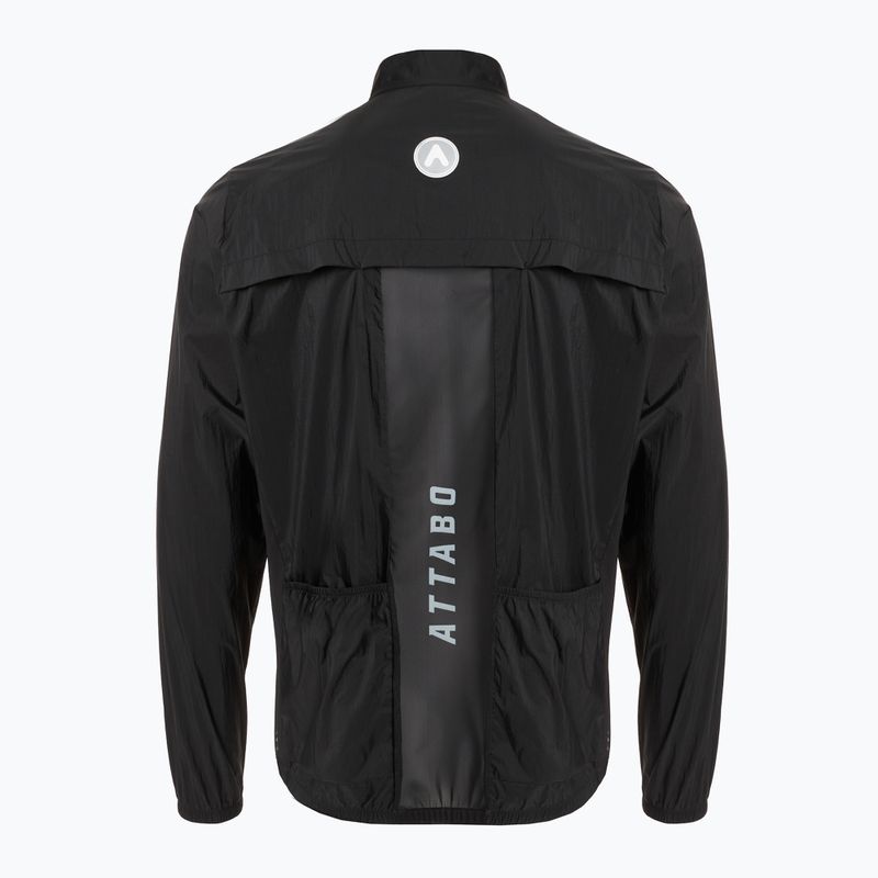 Cyklistická vetrovka ATTABO Cahayo Jacket Windproof black 6