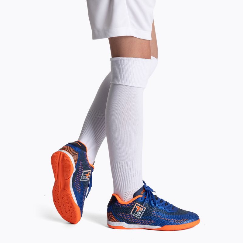 Detské kopačky OneTeam Robero Teen IC navy blue/orange 2