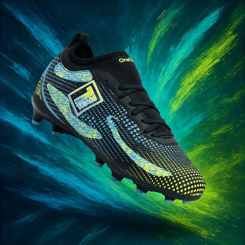 Detské kopačky OneTeam Robero Teen FG/AG black/blue 4