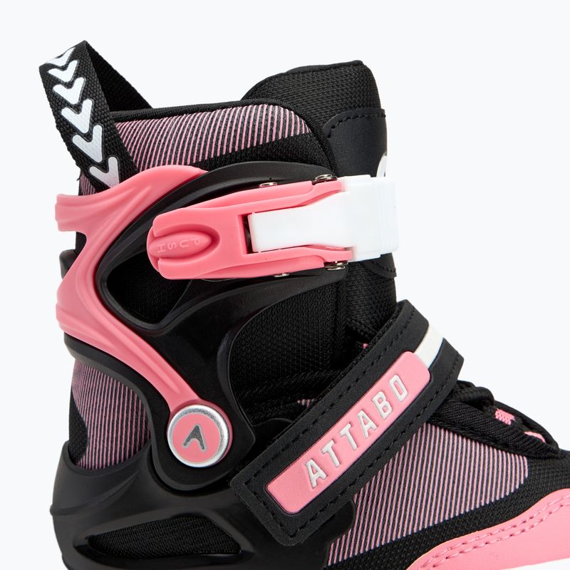 Detské nastaviteľné voľnočasové korčule ATTABO Zola pink 6