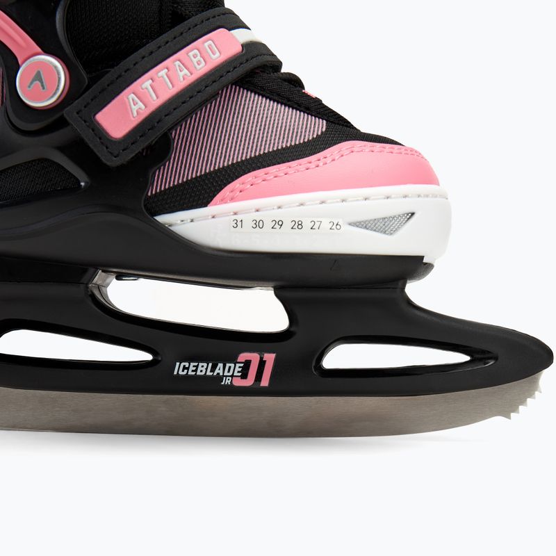 Detské nastaviteľné voľnočasové korčule ATTABO Zola pink 7