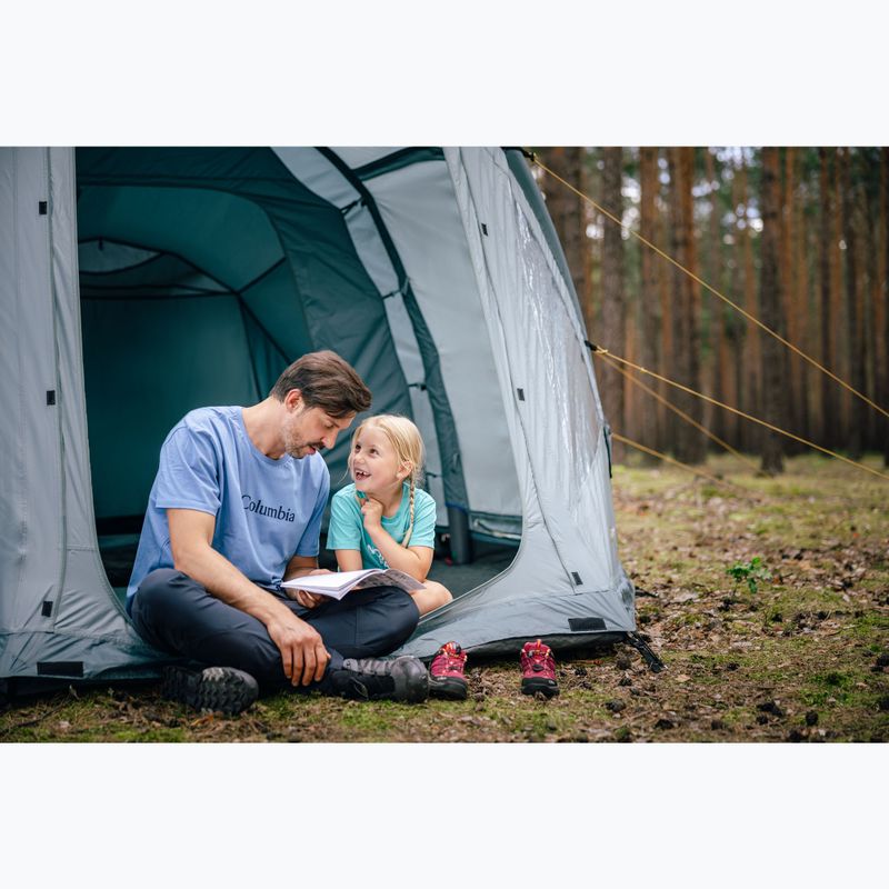 Stanový stan nafukovací 4-osobový KADVA AIRcamp 4.4 zelený 25