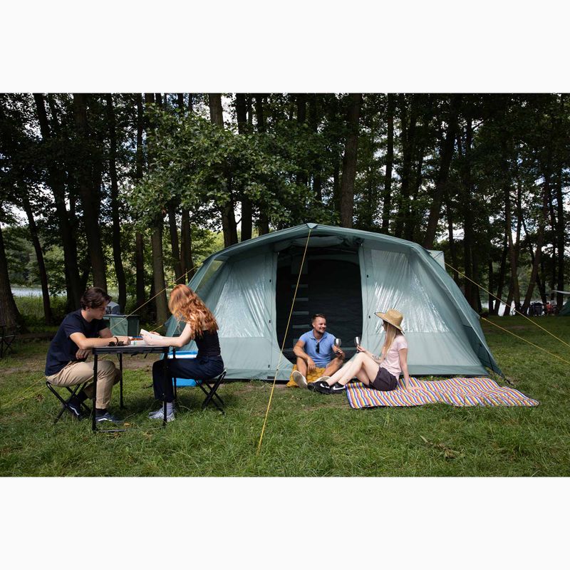 Stanový stan nafukovací 6-osobový KADVA AIRcamp 6.24 zelený 27
