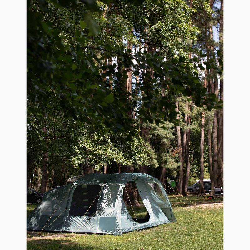 Stanový stan nafukovací 6-osobový KADVA AIRcamp 6.24 zelený 36