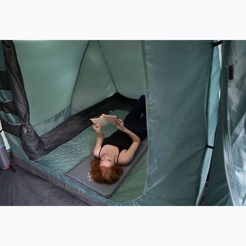 Stanový stan nafukovací 6-osobový KADVA AIRcamp 6.33 zelený 27