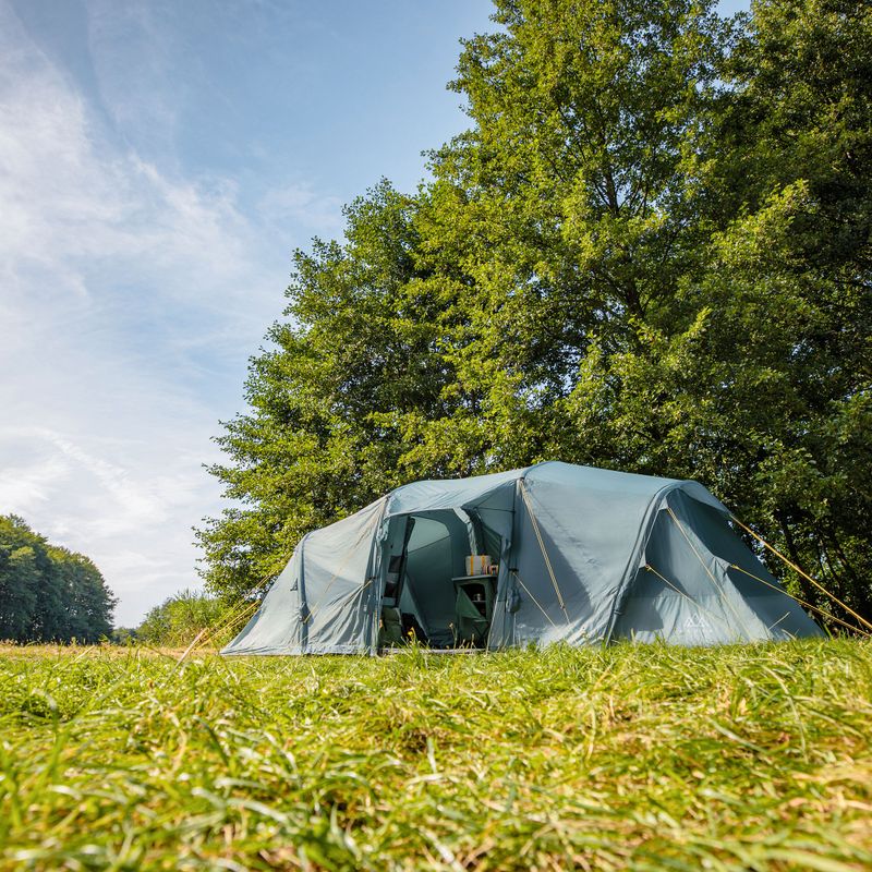 Stanový stan nafukovací 8-osobový KADVA AIRcamp 8.44 zelený 5