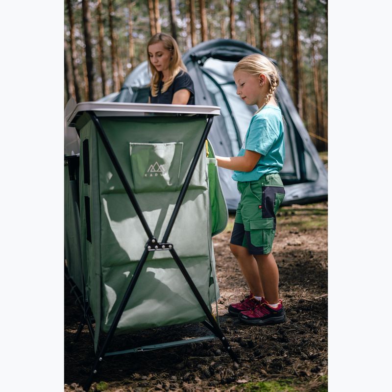 Skriňa na turistiku KADVA CAMPshelf 13 zelená 5