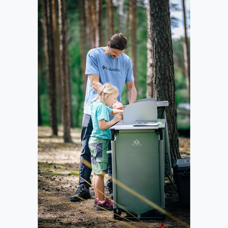 Skriňa turistická kuchynská KADVA CAMPcook 221 zelená 6