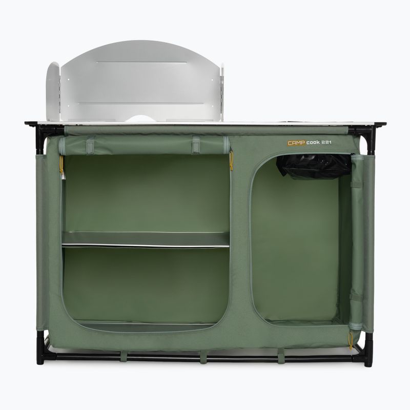 Skriňa turistická kuchynská KADVA CAMPcook 221 zelená 10