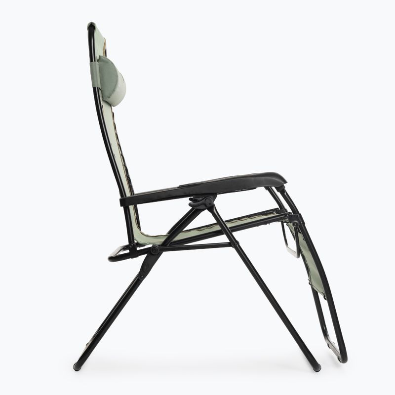 Kempingová stolička / ležadlo KADVA CAMPchair 2.0 zelené 2