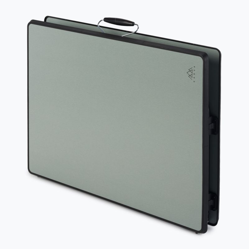 Stolový turistický skladací KADVA CAMPtable veľký pre 4-6 osôb šedý 10