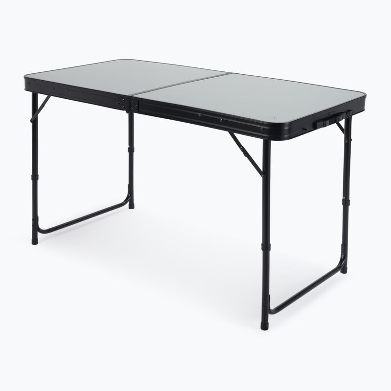 Stolný turistický skladací + stoličky KADVA CAMPtable set pre 4-6 osôb šedý 2