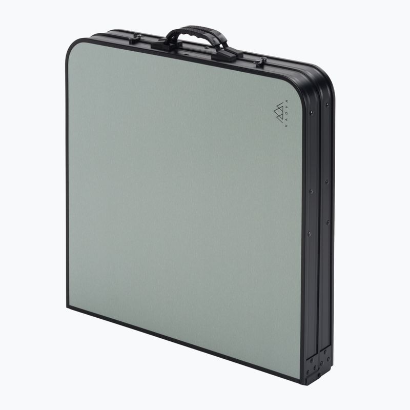 Stolný turistický skladací + stoličky KADVA CAMPtable set pre 4-6 osôb šedý 18